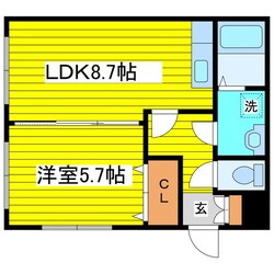 元町駅 徒歩2分 2階の物件間取画像